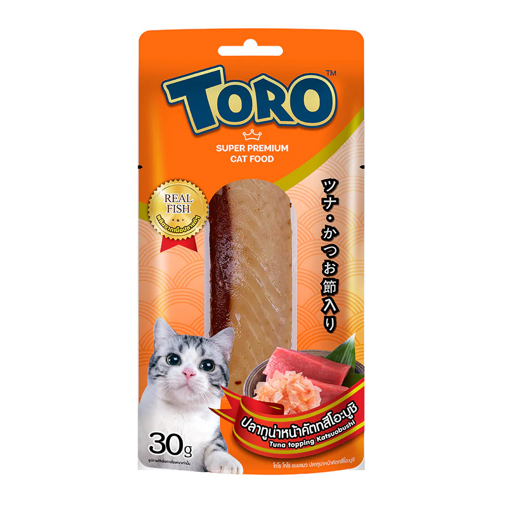 Toro Cat Food Super Premium Real Fish 30G