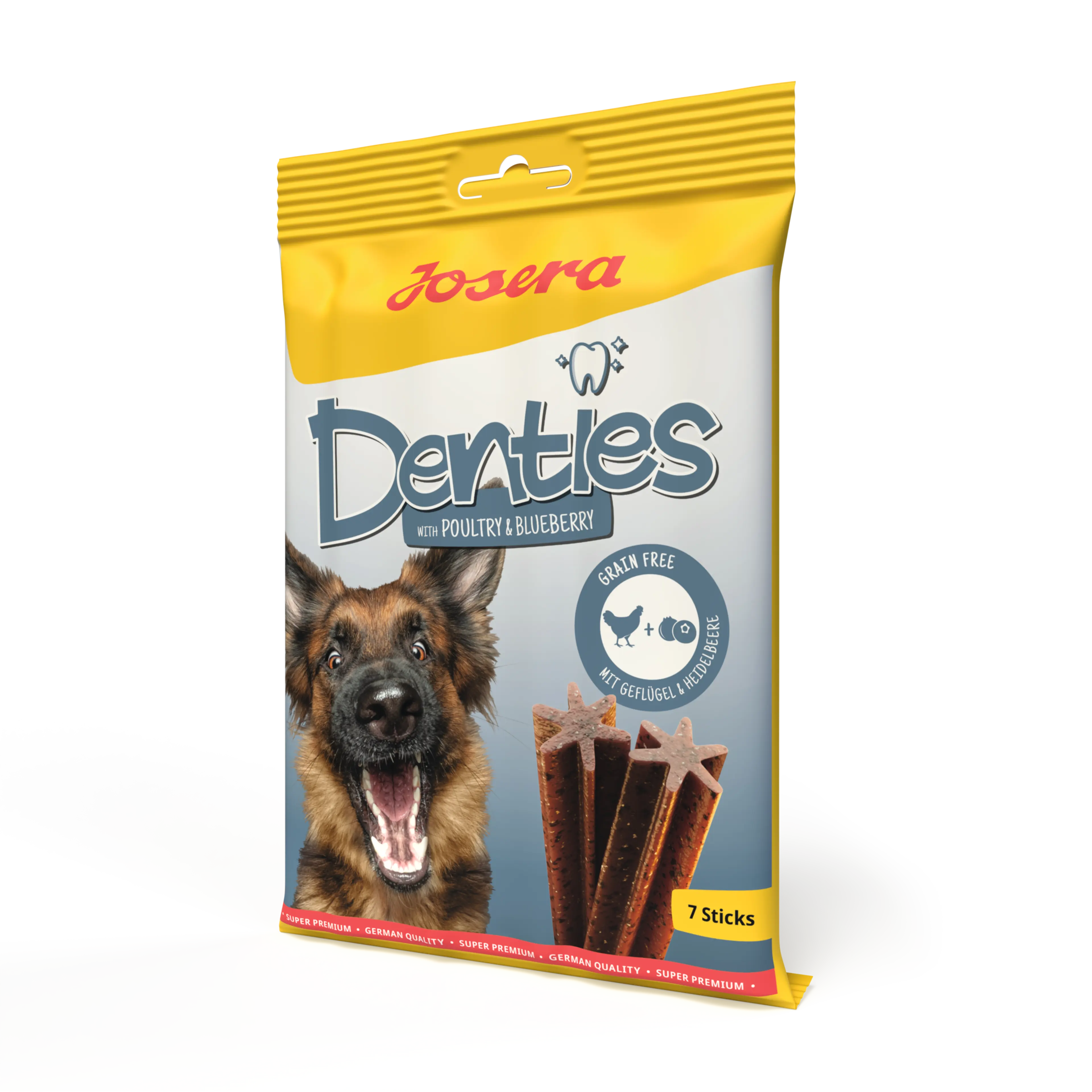 Josera Denties with Poultry & Blueberry for Dogs x7 Dental Sticks