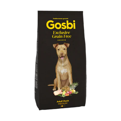 Gosbi Exclusive Grain Free Adult Duck Medium Dogs
