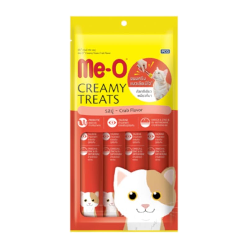 Me-O Creamy Treats Diffrent Flavor (15Gx4)