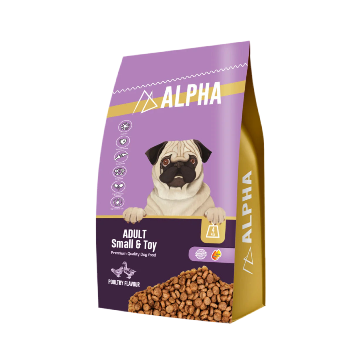 Alpha Small & Toy with Poultry - 4kg