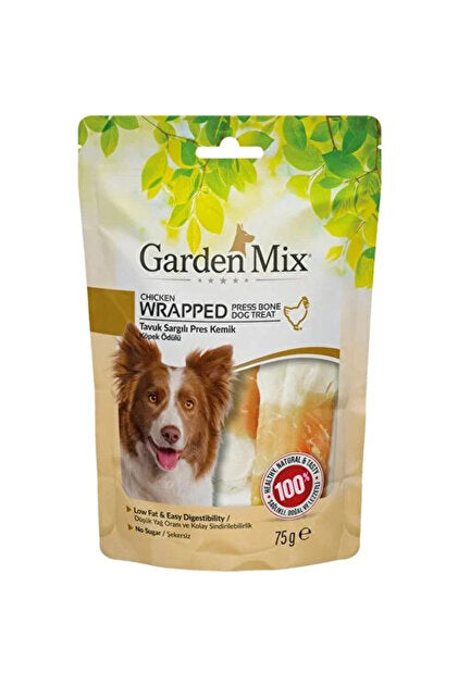 Gardenmix Chicken Wrapped Dog Treat 75G