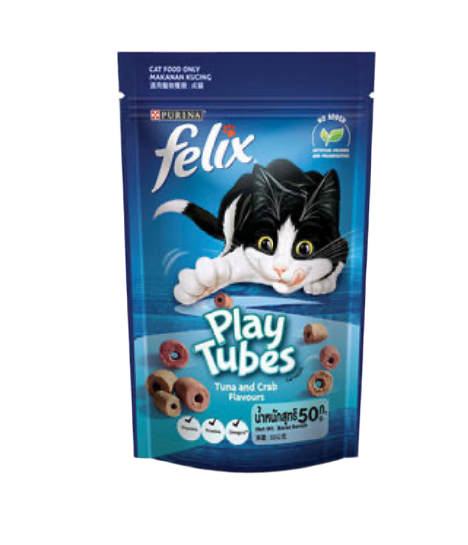 FELIX® Play Tubes Different Flavors Cat Treats - 50G
