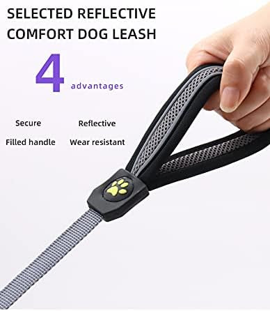 Adjustable Breathable Dog & Cat Harness with Leash M – Brown | No-Pull Reflective Pet Harness