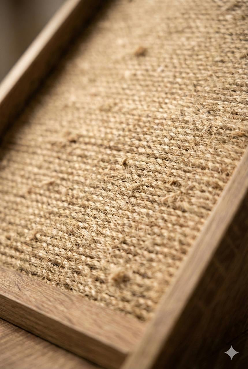 Moda Luxury Wooden Cat Scratcher Ramp & Lounge XL (80x40x50cm)