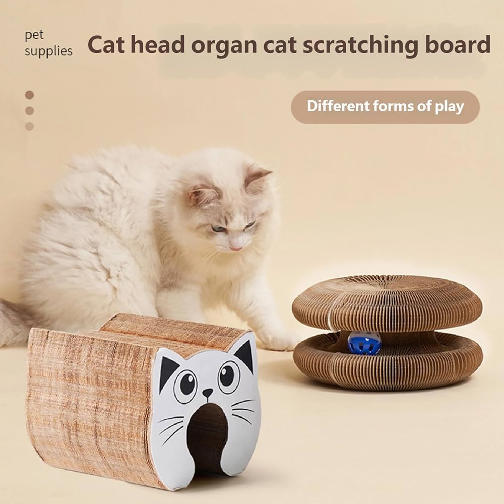 Cat Accordion Scratch Cat Toy Foldable interactive Toy