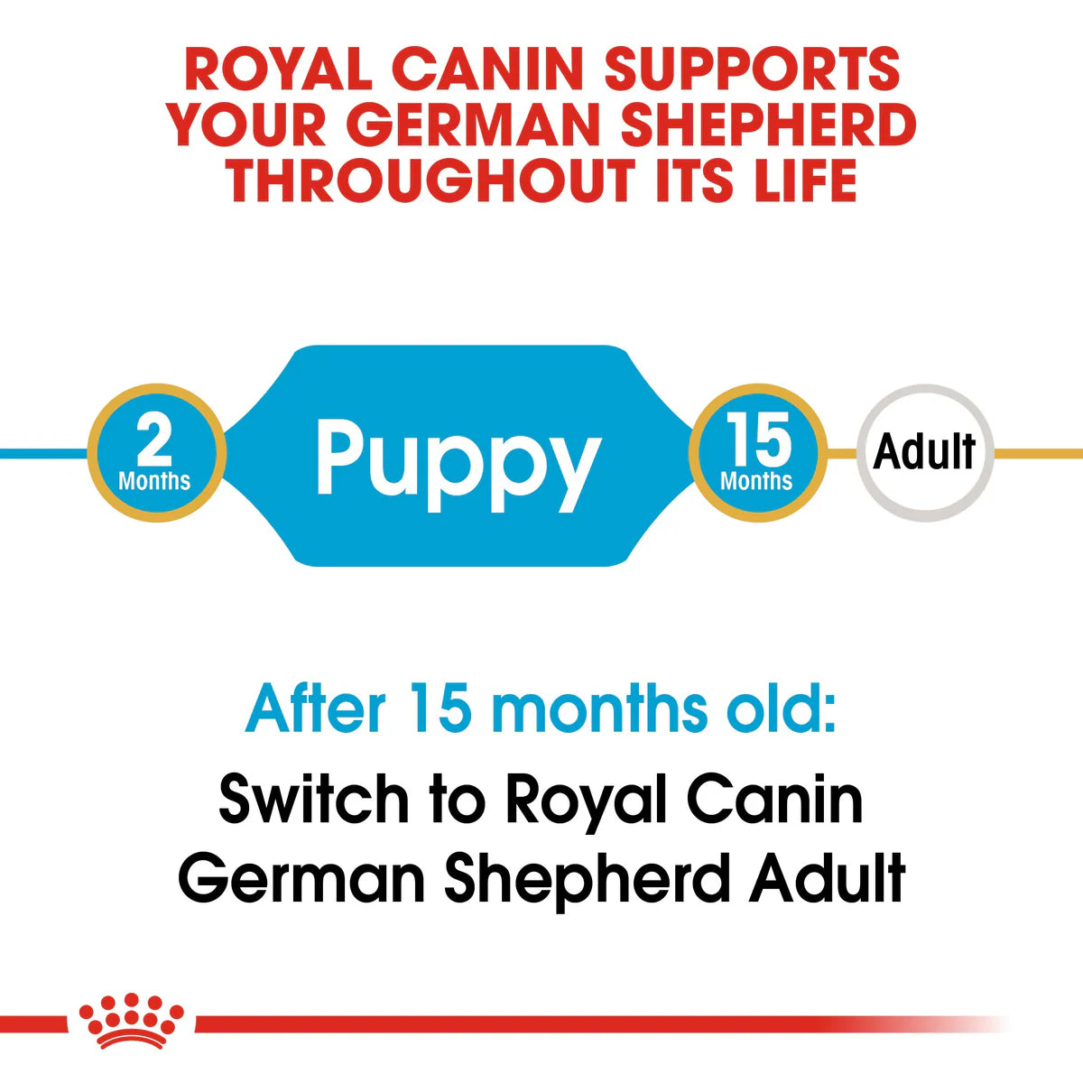 Royal Canin German Shepherd Puppy (3 KG) - Dry food for puppies