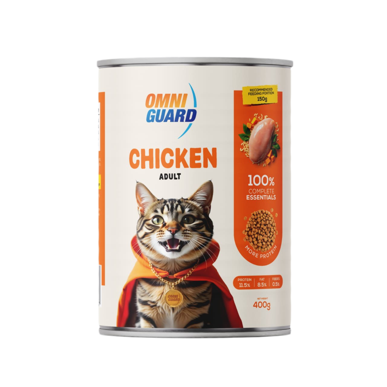 Omni Guard Wet Food for Adult Cat with Chicken 400G