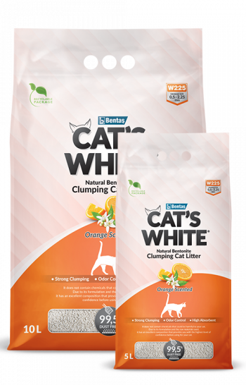 Cat’s White® Orange Scented Clumping Cat Litter