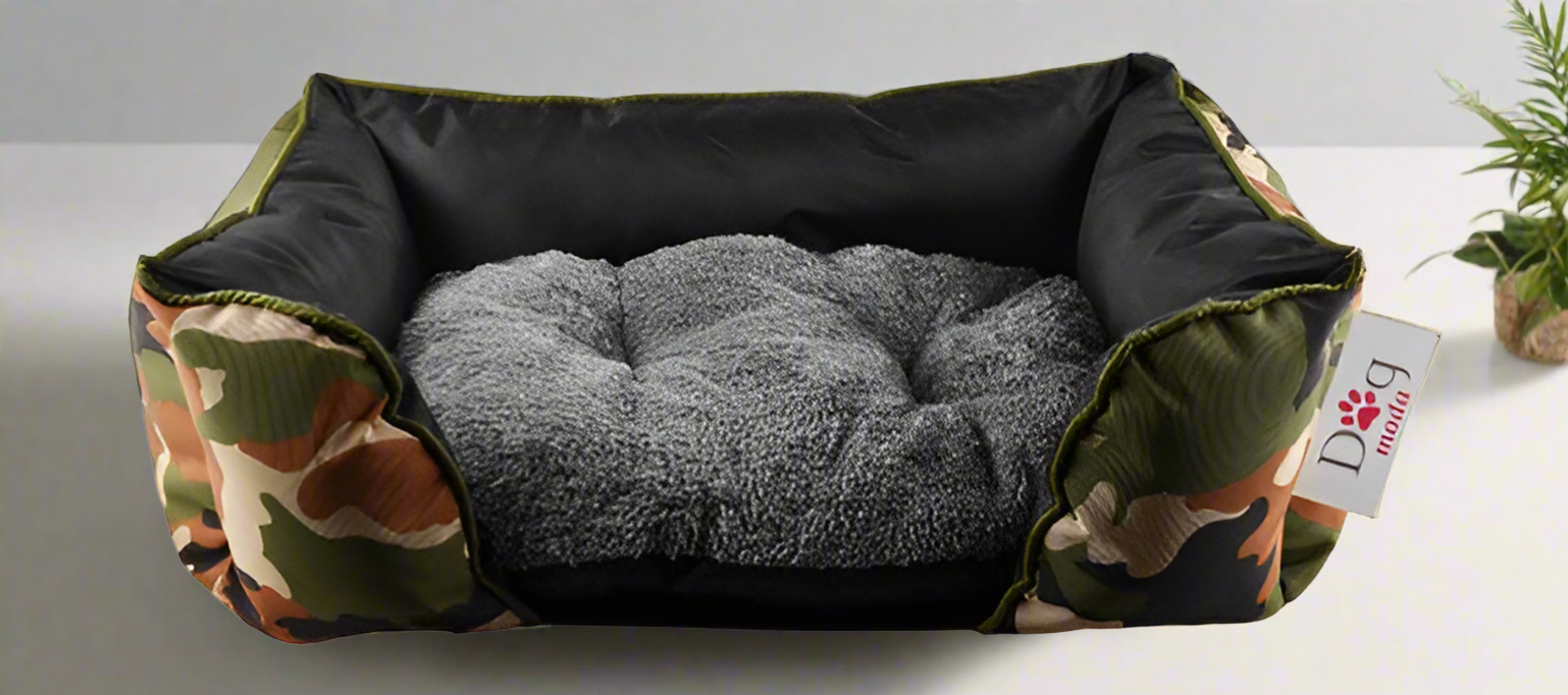 Dog Moda Waterproof Bed Army - 3 Sizes