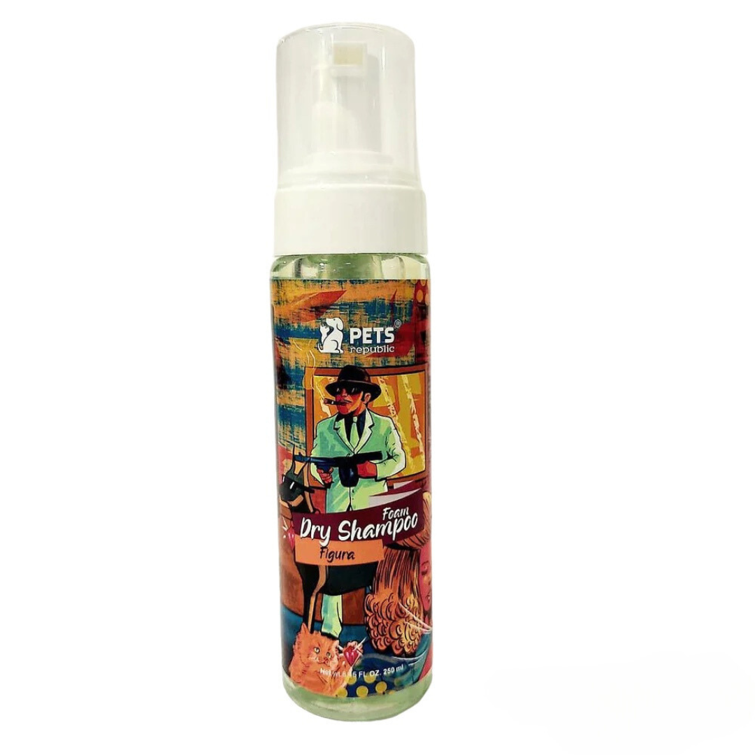 Pets Republic Foam Dry Shampoo 250Ml - Figura
