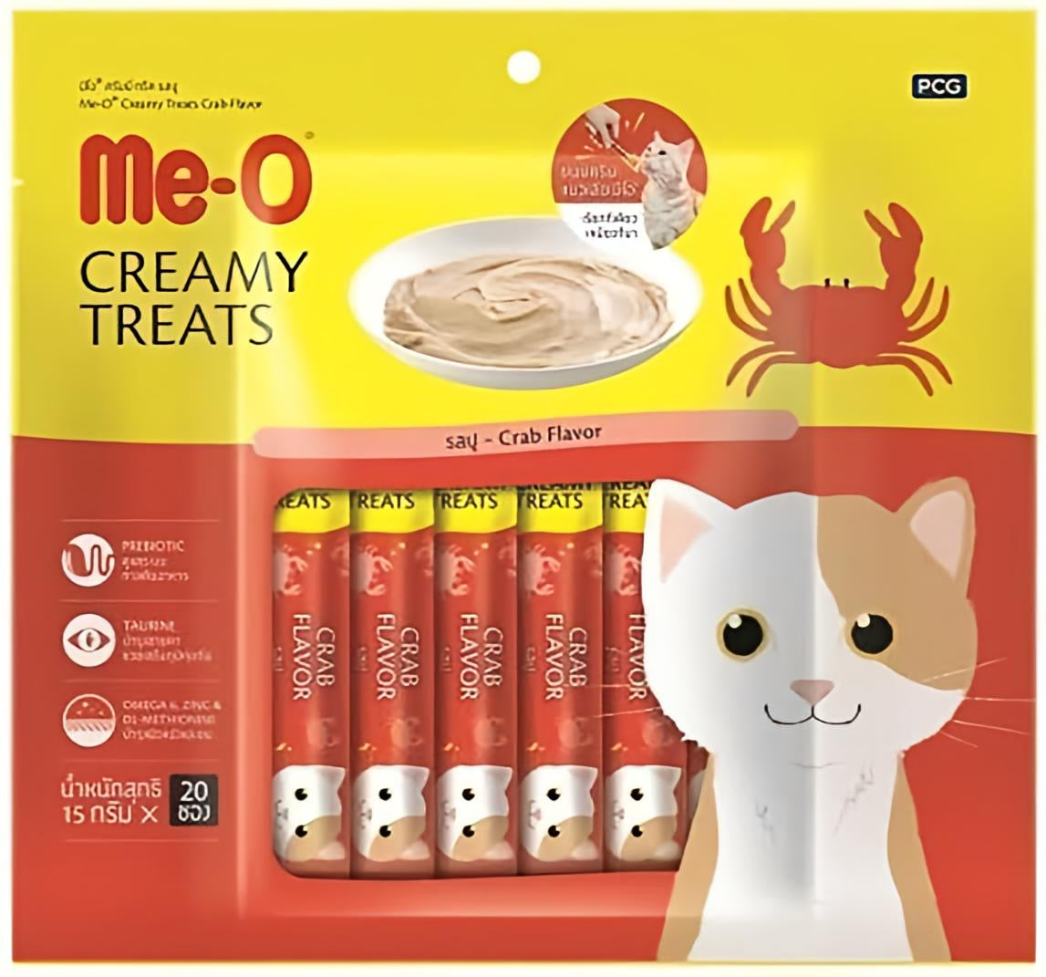 Me-O Creamy Treats With Different Flavors (15Gx20)