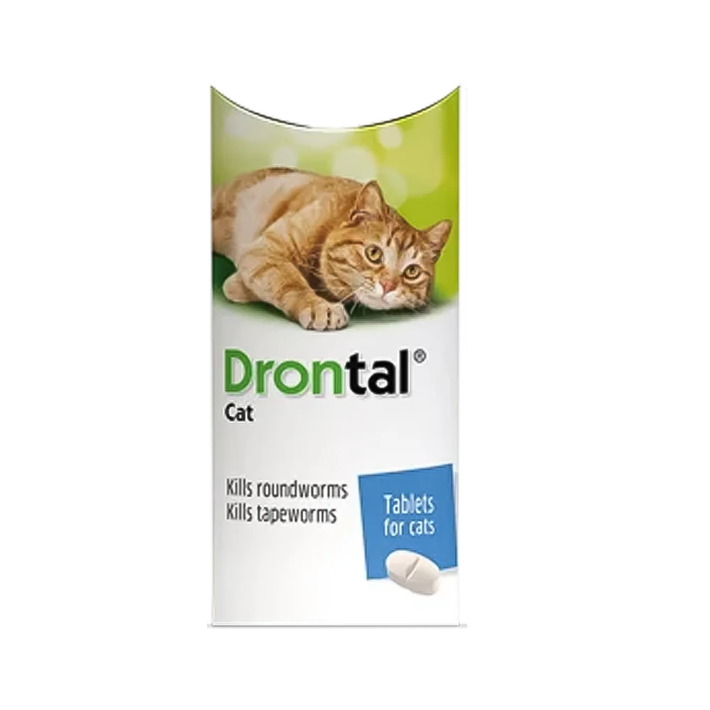Drontal For Cats Tasty Bone Worming (one tablet)