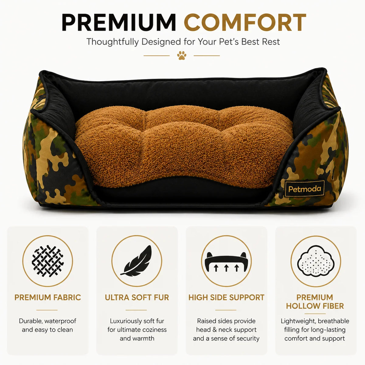 Petmoda Moda Army Pet Bed