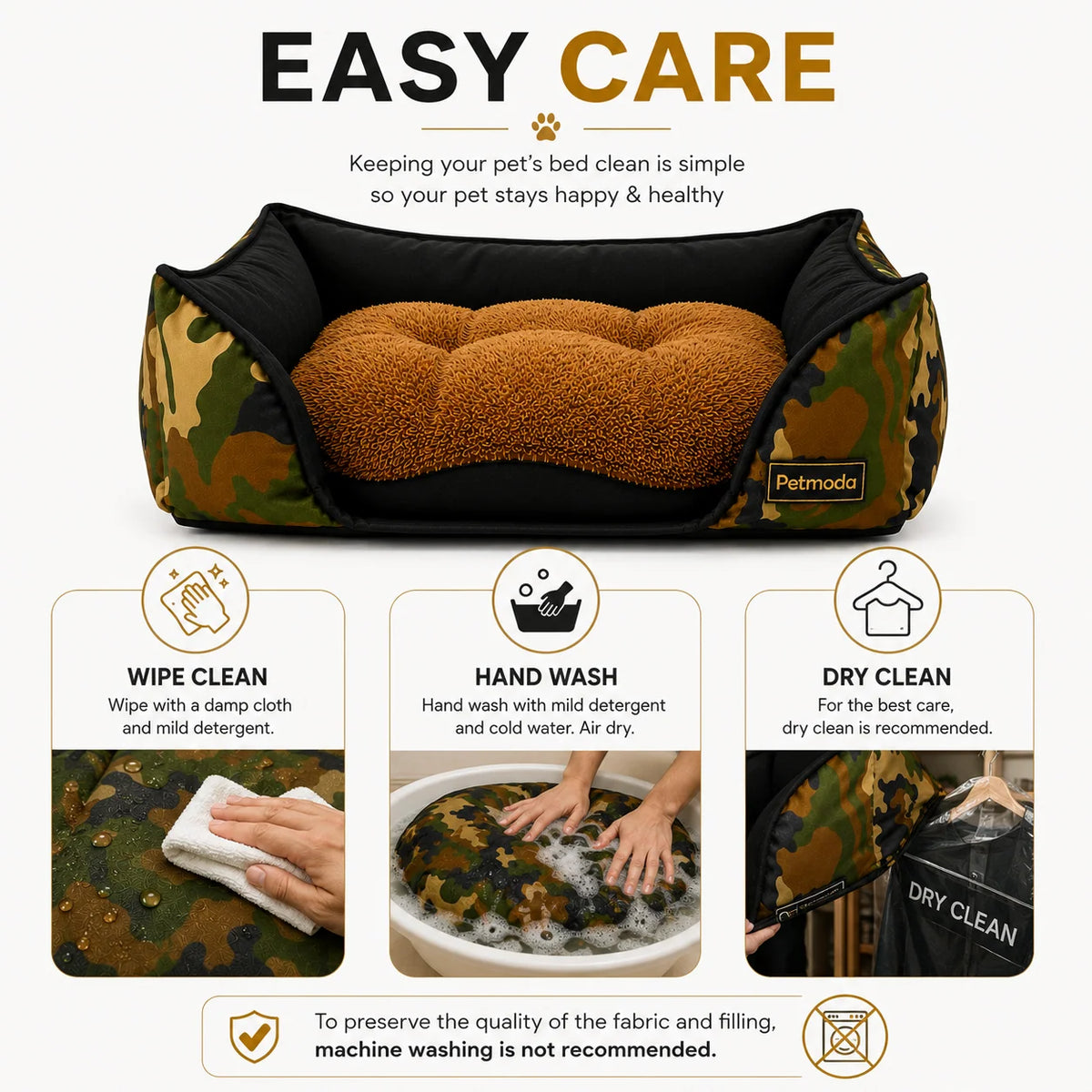 Petmoda Moda Army Pet Bed