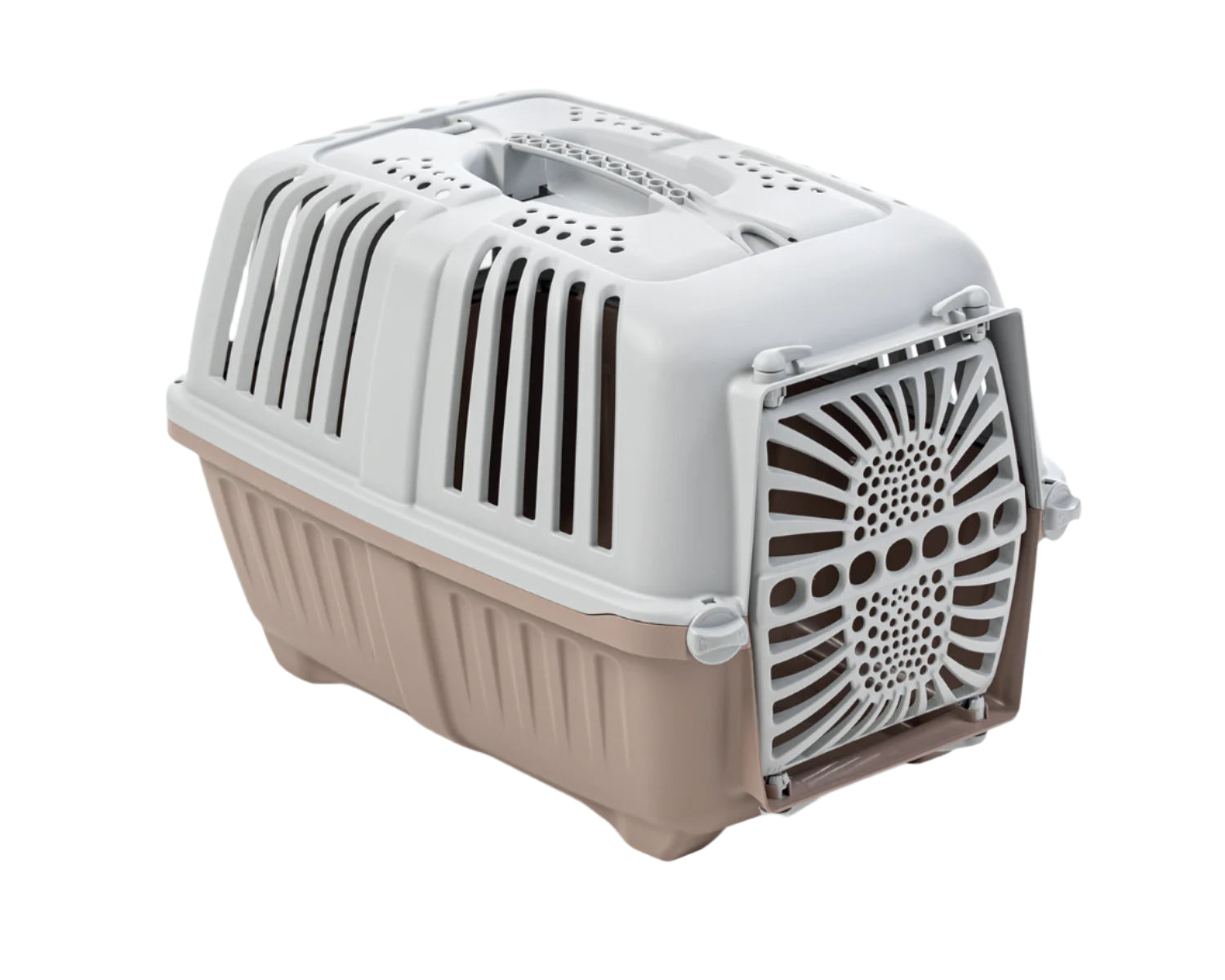 Curated visual reference: Picture Idea: Pratiko Plastic Crate For Pets Beige