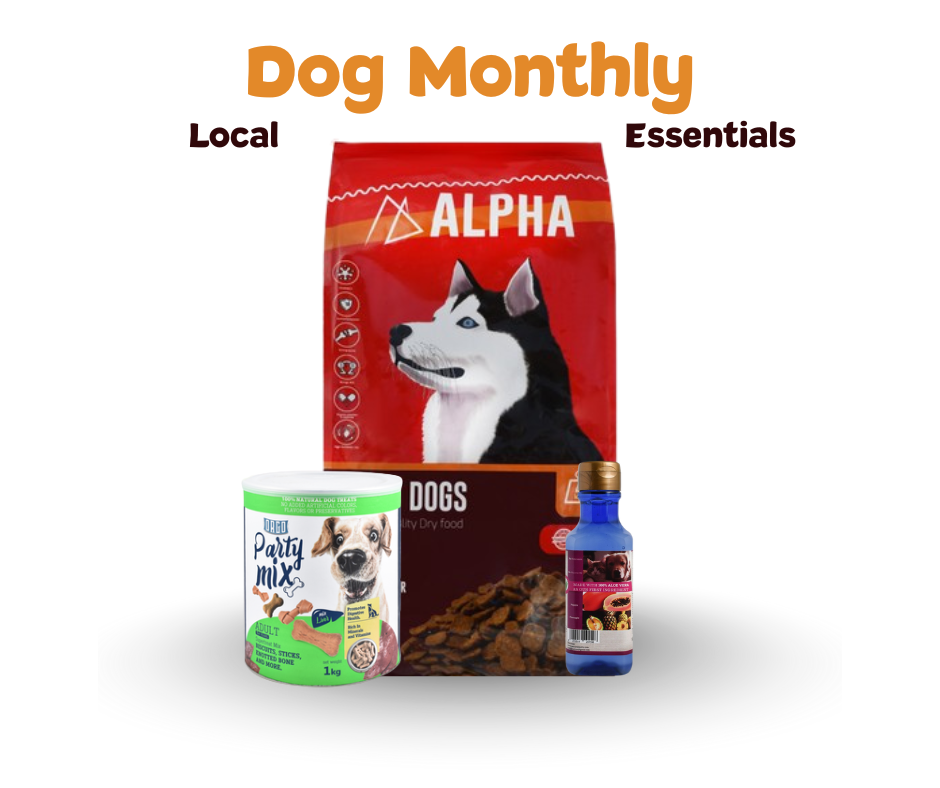 Dog Monthly Essentials Bundle (Local)