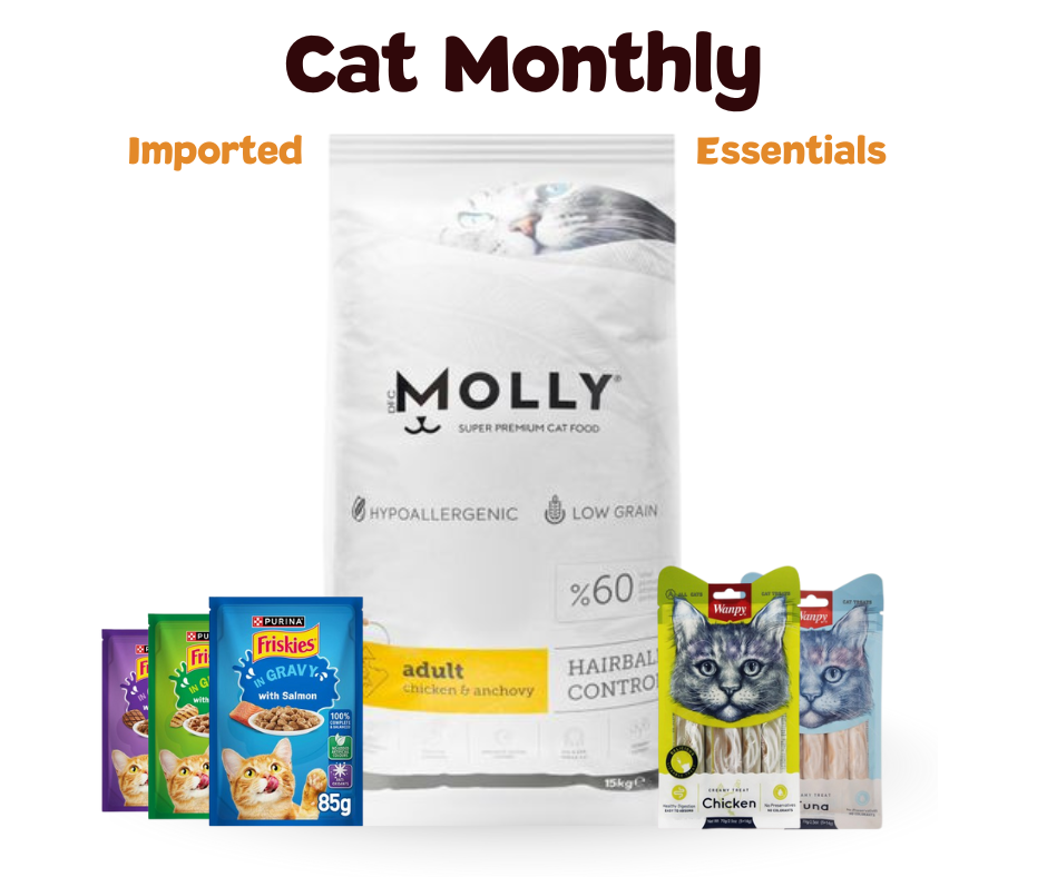 Cat Monthly Essentials Bundle (Imported)