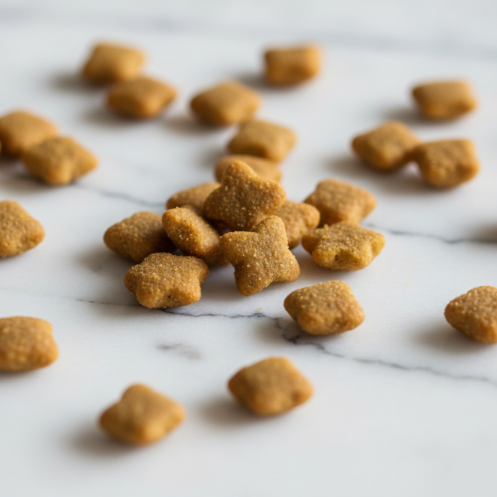 Alpha Cat Kibble Close-up