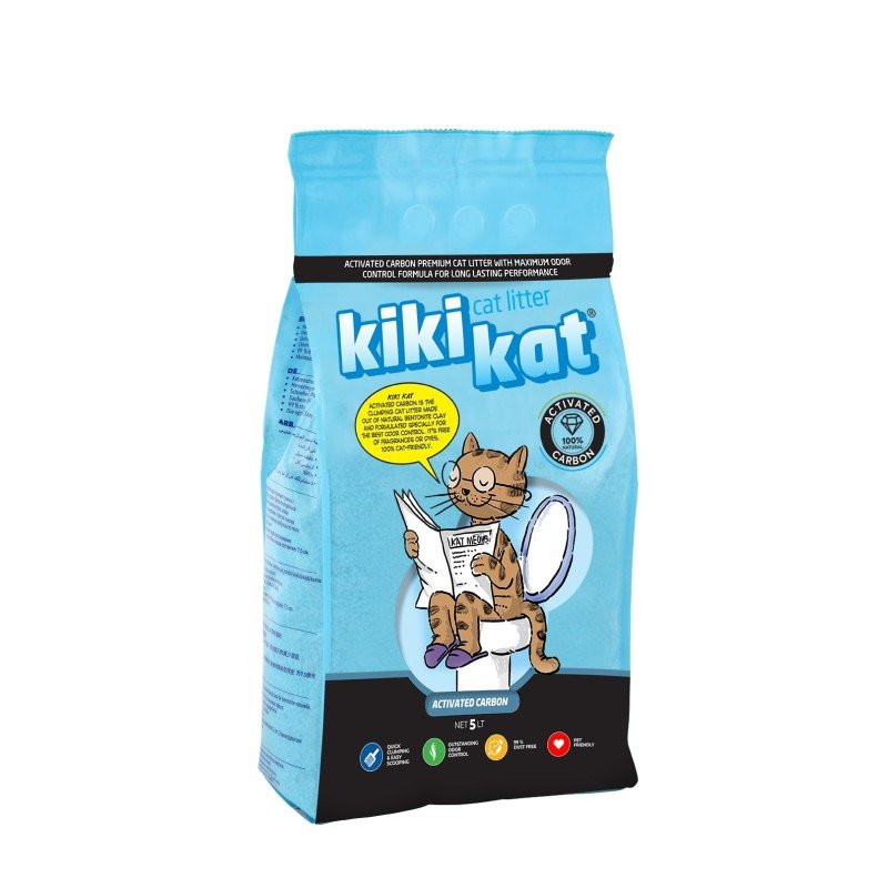 Kiki Kat Cat Litter 5L (Activated Carbon)