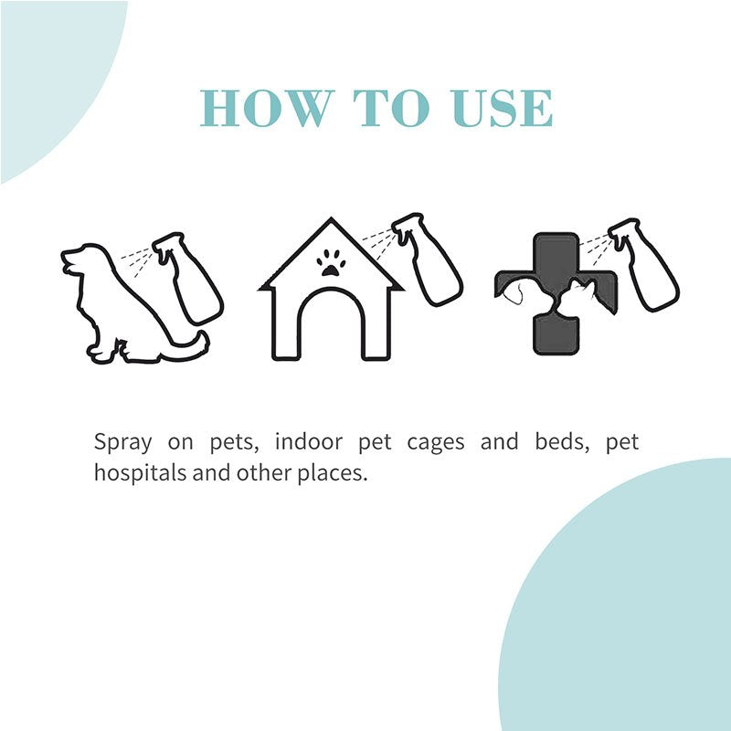 Bioline Natural Extracts Deodorizing Spray for Dogs & Cats 500ml