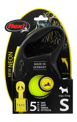Flexi Leash New Neon S Tape 5 m