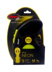 Flexi Leash New Neon M Tape 5m