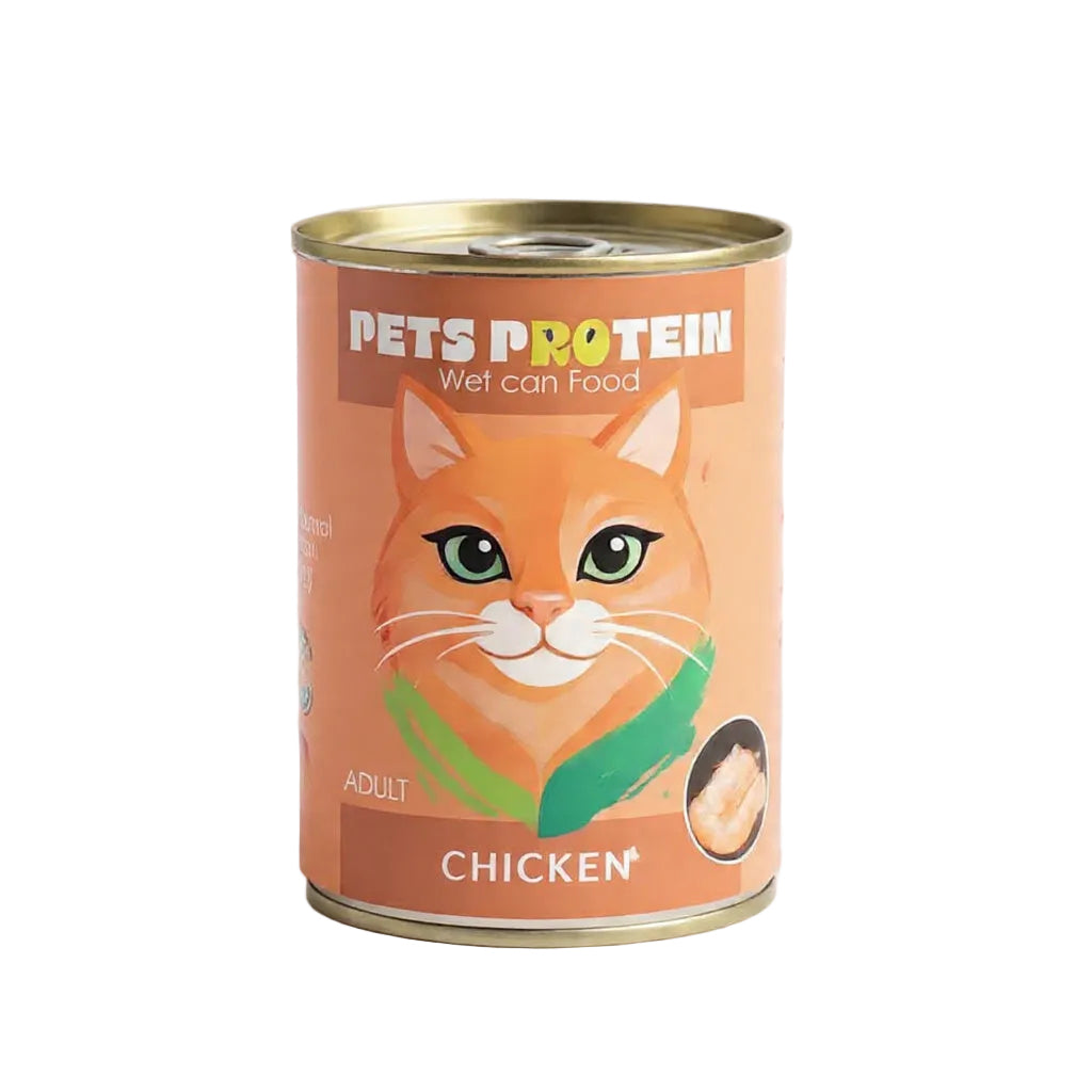 Pets Protein Wet Cat Food with Chicken 400G