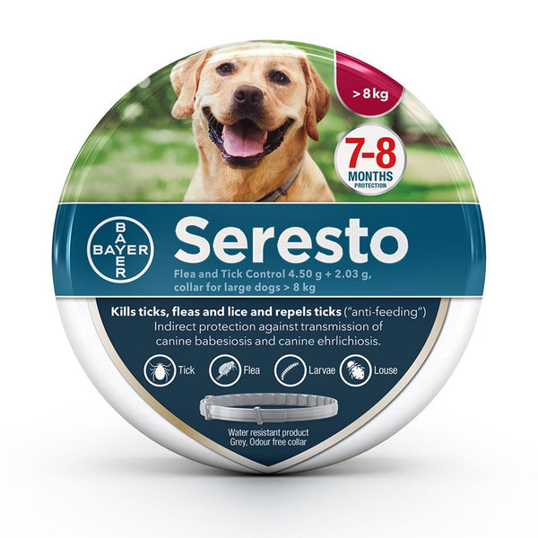 Seresto Flea and Tick Collar For Large Dogs - PetYard