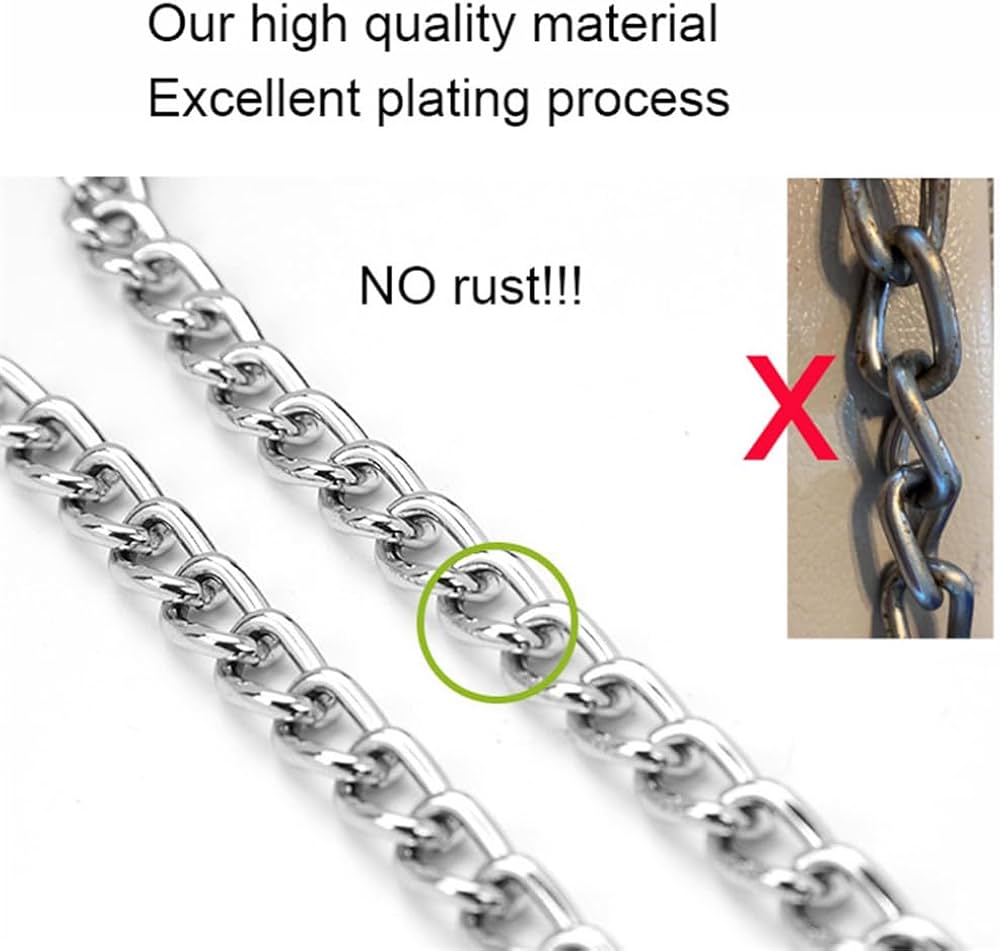 Heavy Duty Metal Dog Slip Collar for Medium Large Dogs