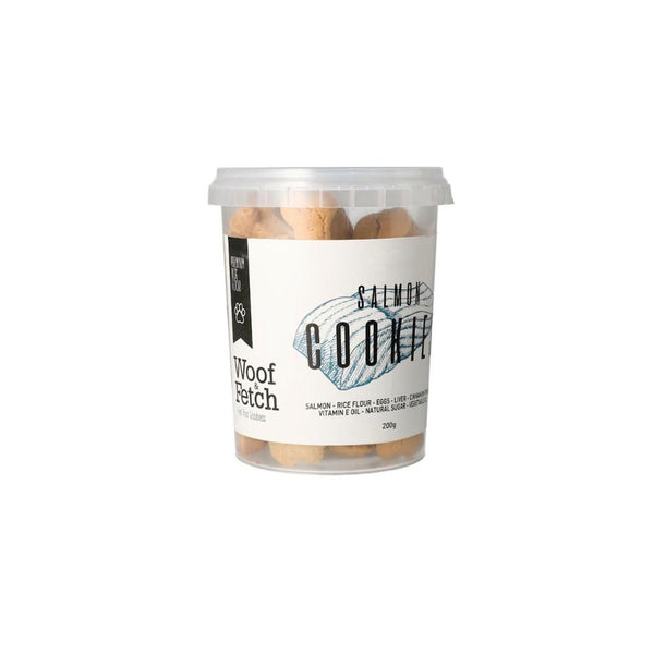 Woof & Fetch Dog Food Salmon Cookies (200G)