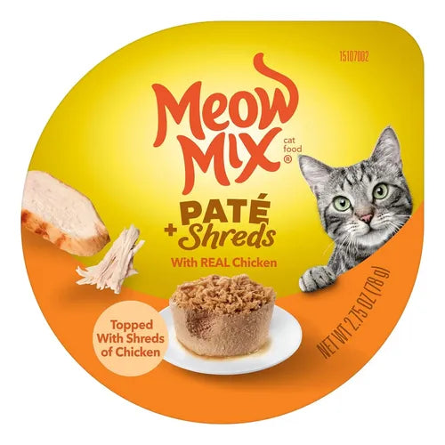 Meow Mix Tenders in Sauce With Real Chicken Cat Wet Food 78G