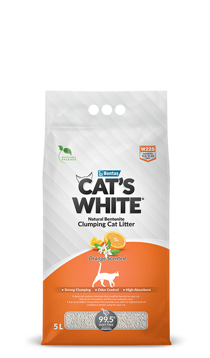 Cat’s White® Orange Scented Clumping Cat Litter