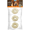 Orgo Rawhide Donuts for Dog Dental Oral Care 3 PC Small