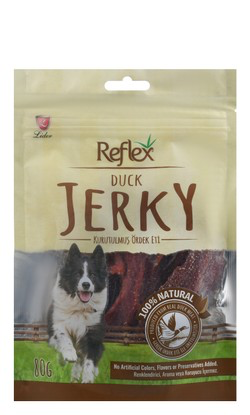 Reflex Duck Jerky Dog Treats 80G