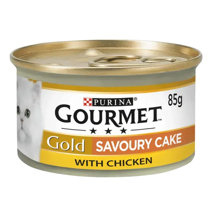 GOURMET® Gold Savoury Cake Chicken Wet Cat Food 85G