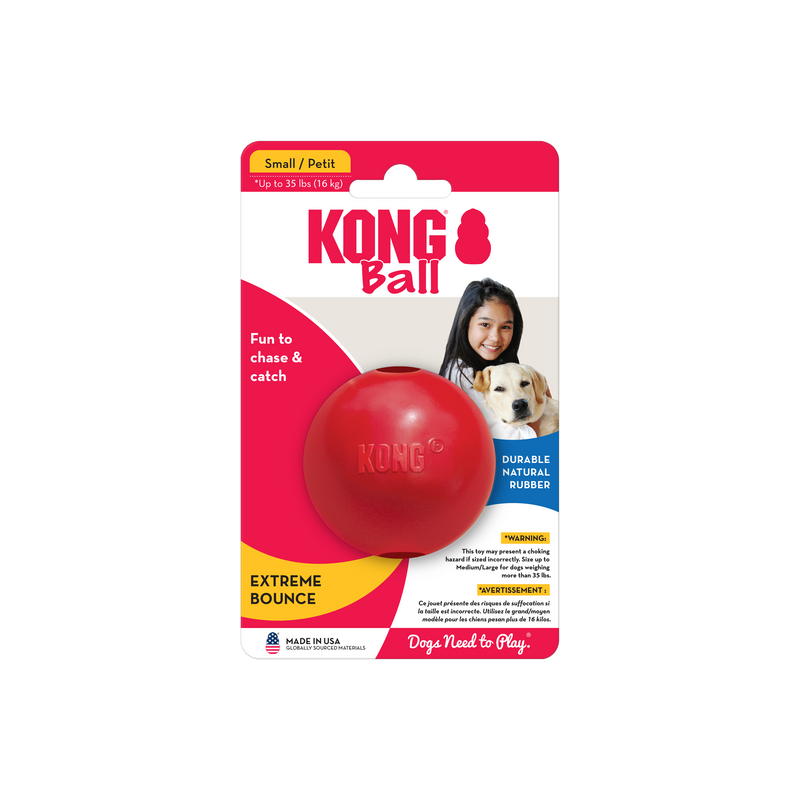 KONG BALL W/HOLE S - PetYard