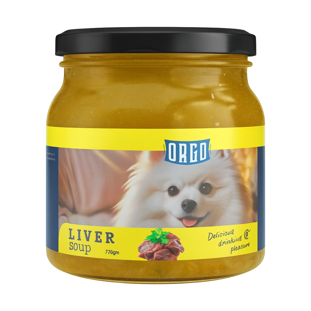 Orgo Liver Soup for Dogs – 770g