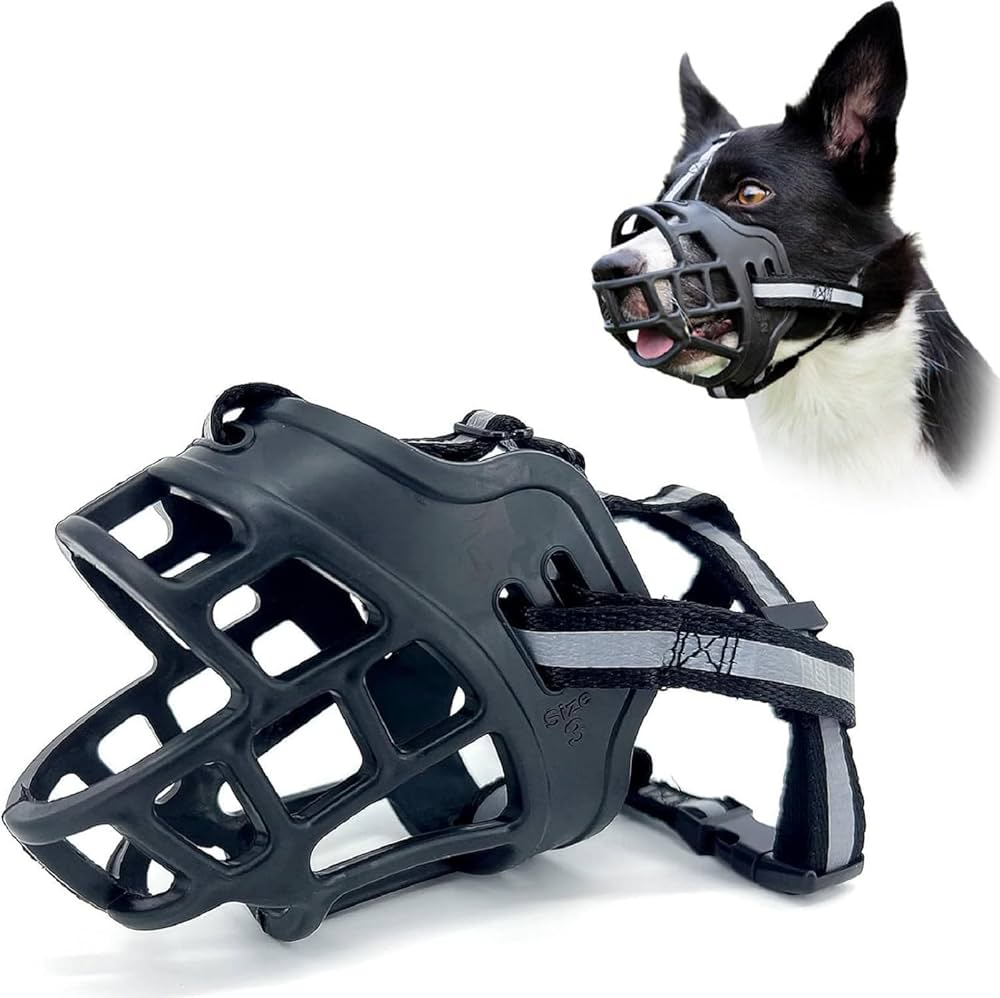 Dog Silicon Muzzle for Dogs 6 Sizes