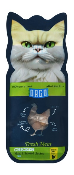Orgo Smoked Chicken Adult Cat Treats