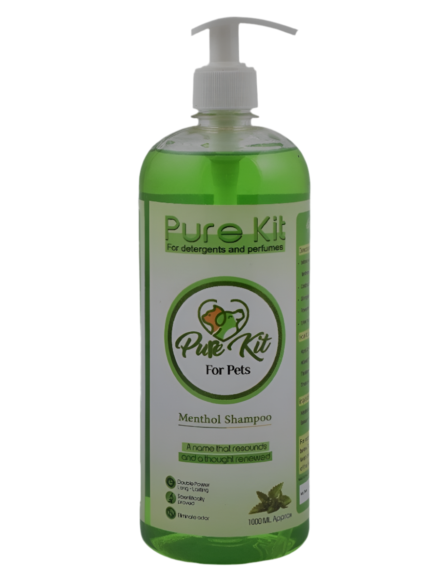 Pure Kit Shampoo For Pets 1000ml - Mint