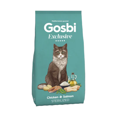 Gosbi Exclusive Chicken & Salmon Sterilized Cats