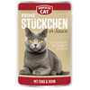 Perfecto Cat Feine Stuckchen in Gravy with Beef & Chicken 100g