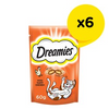 Buy 5 Get 1 Free Dreamies Cat Treats with Chicken 60G