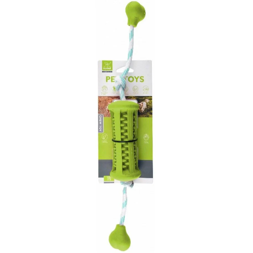 Nunbell Dog Chew Toy with Rope