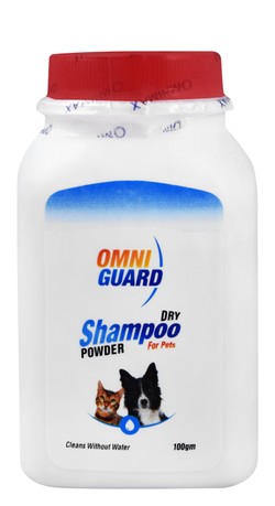 Omni Guard Dry Shampoo Different Scents for Pets 100G