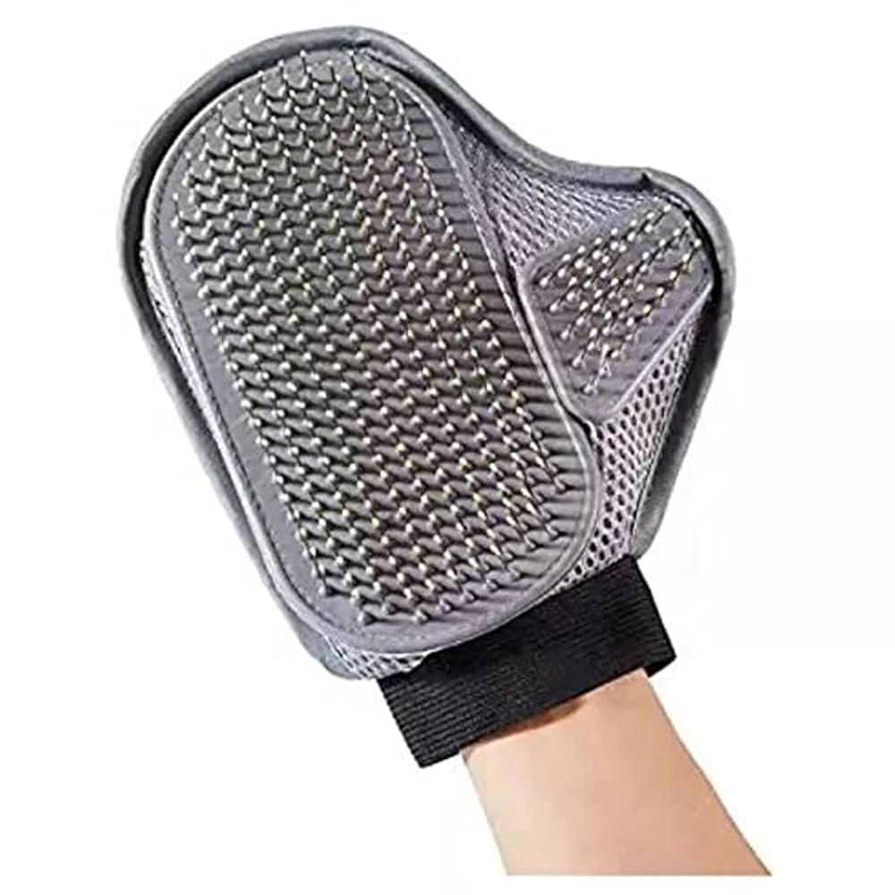 Silicone Pet Grooming Glove – Deshedding & Bathing Brush