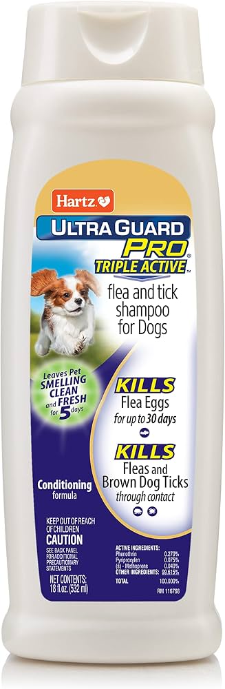 Hartz UltraGuard Pro Flea & Tick Dog Shampoo 532ml