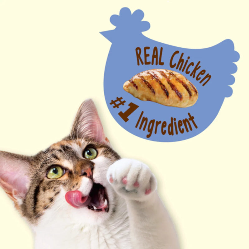 Friskies Party Mix Cat Treats Naturals Gourmet Crunch with Real Chicken 170 g