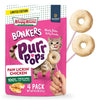 Bonkers Purrpops Cat Treats Dry Freeze Dried Krispy Kreme 4Pack